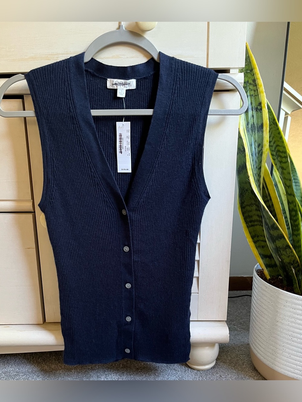 NWT J Crew Cashmere/Silk Blend Sweater Small